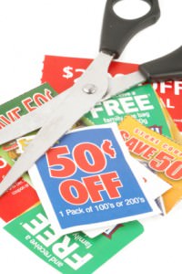 clipping coupons